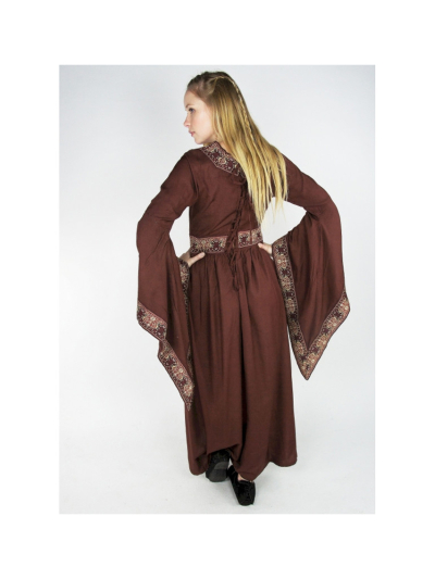 Trollfelsen Mittelalter Kleid Leo Carbone Viskosekleid rot10 Trollfelsen Mittelalter Kleid Leo Carbone Viskosekleid rot10